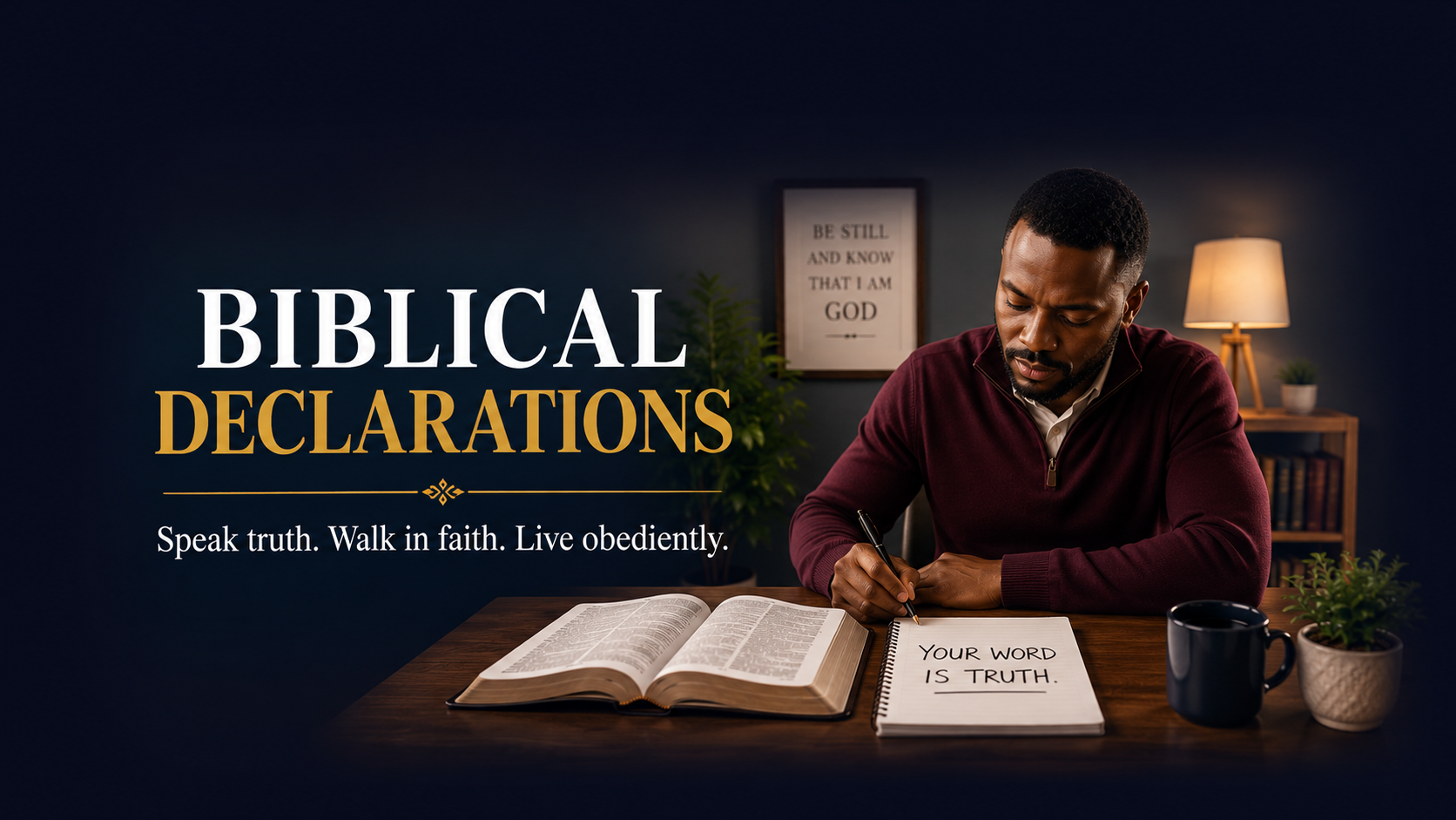 Biblical Declarations: How to Speak God’s Word with Faith and Wisdom