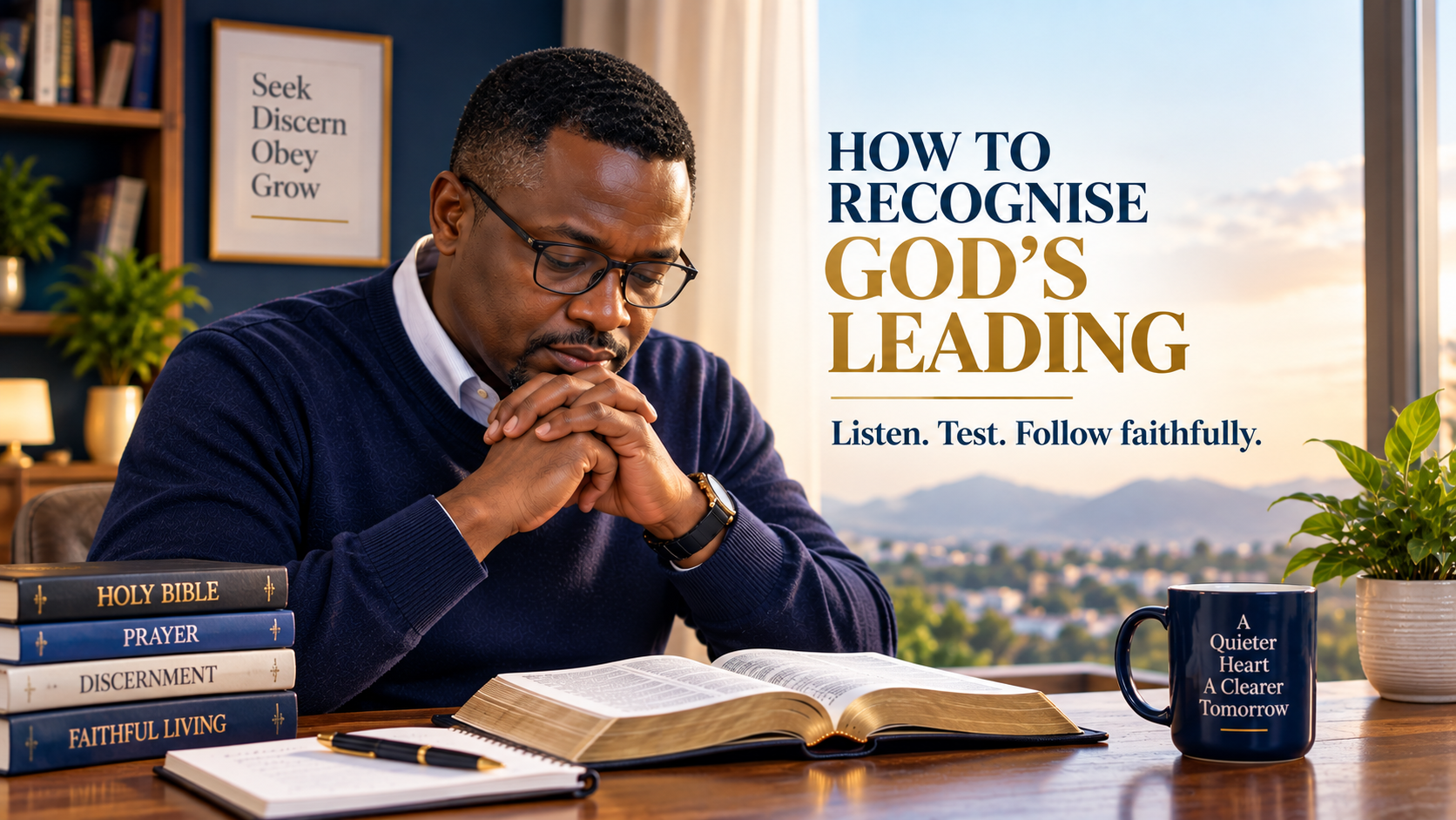 How to Recognise God’s Leading Without Confusing Every Thought with His Voice