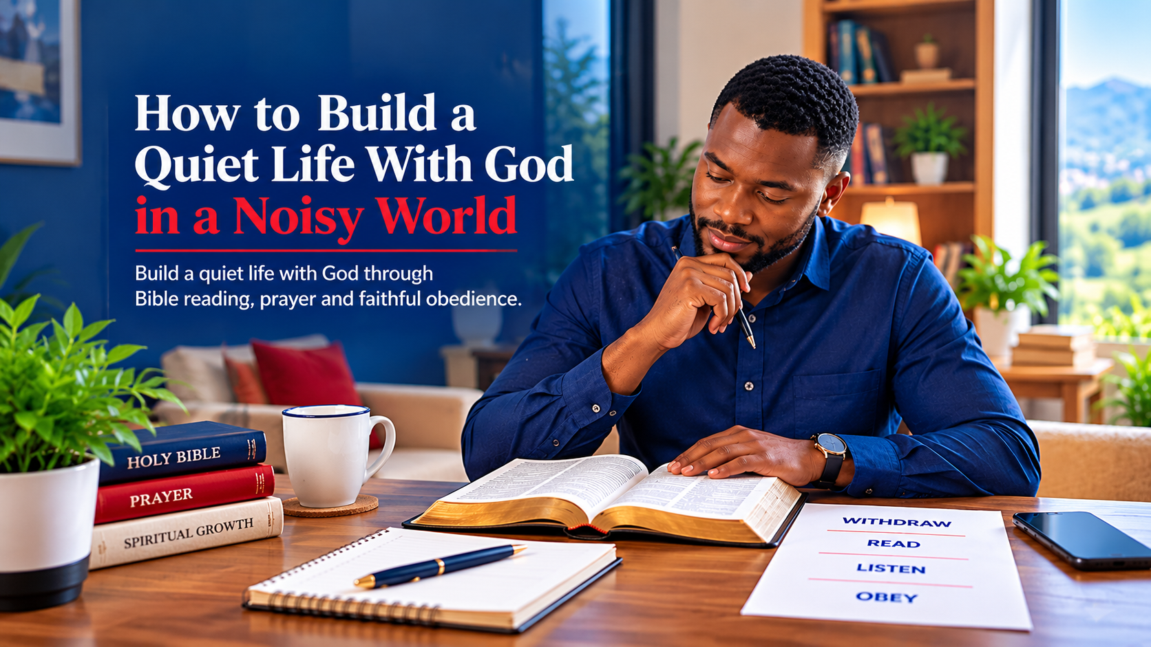 How to Build a Quiet Life With God in a Noisy World