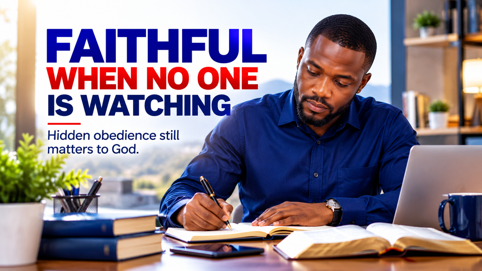 Faithfulness When No One Is Watching: Why Hidden Obedience Still Matters to God